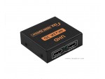 UHD 4K 3D 1 In 2 Out 1x2 HDMI Splitter Amplifier for Dual Display For PS3 Xbox DVD Blu-ray