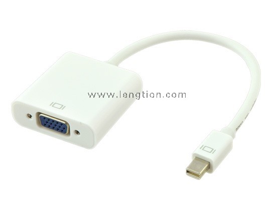 Mini DisplayPort DP Thunderbolt to VGA Adapter Cable for Macbook Pro Air iMac Microsoft Surface Pro