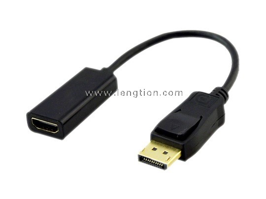 DisplayPort to HDMI HDTV Adapter Converter Male to Female with Audio