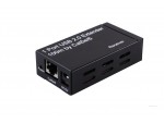 1 Port USB UTP Extender Balun Over Single RJ45 Ethernet CAT5 5E 6 Cable Up to 100M