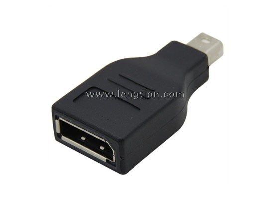 Mini DisplayPort (DP) male to DisplayPort (DP) female Adapter 1080P
