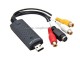 EasyCAP Audio Video USB Video Capture Card VHS VCR TV to DVD Converter Adapter