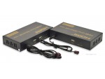 USB KVM 150M HDMI Extender Over TCP/IP with IR Support USB Keyboard Mouse
