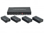 HDMI Splitter 2 Port 1x2 v1.3 with HDMI loop out over UTP CAT5e/CAT6 Display up to 50m 1080p 3D EDID 