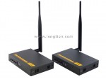 Wireless HDMI Audio Video Transmitter Receiver Extender 200m 5.8GHz 2.4Ghz with HDMI loopout
