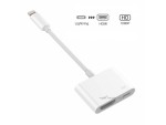 iPad iphone to HDMI Adapter For Lightning to HDMI 1080P HD Adapters For Iphone X 8/7/6/Ipad Air