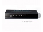 SPDIF TOSLINK Digital Optical Audio Splitter 1x4 Splitter 1 In 4 Out HDTV Blu-ray DVD player PCM Digital DTS