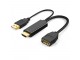 HDMI Male to Displayport DP Female Cable with USB Power For Dell ASUS BenQ HP Lenovo AOC Philips LG Samsung PC PS3 PS4 xbox