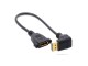 DisplayPort DP Male to Female 90 Degree Up Down Angled Panel Mount Extension Cable for Dell Lenovo HP DELL CRT LCD