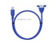 USB 3.0 Type A Male to Type A Female Extension cable with Screw Hole Panel Mount USB 3.0 Cord