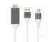 4K Type C USB C To HDMI HDTV Adapter Cable Converter Plug and Play for Samsung Galaxy S8 S9 Macbook Ipad Pro