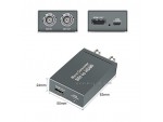 Micro Converter SDI to HDMI Video 3G/HD/SD Auto Format Detection Audio De-embedder SDI Loopout DVR CCTV