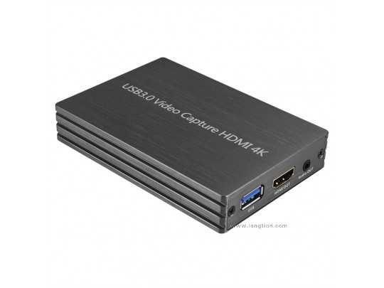 4K HDMI USB3.0 Video Capture Grabber Record for PS4 Game camcorder Camera Recording Live Streaming Broadcasting DSLR OBS