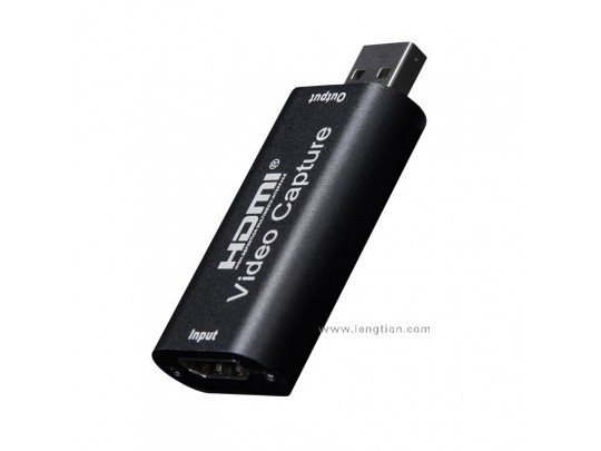 USB2.0 HDMI Video Capture Card Grabber Record Box for PS4 Game DVD camcorder HD Camera Recording Live Streaming Broadcasti DSLR 